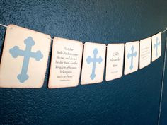 ... verses - $20 baptism banner, mason baptism, boy baptism decorations