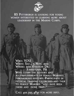 Women Marines Recruiting Poster