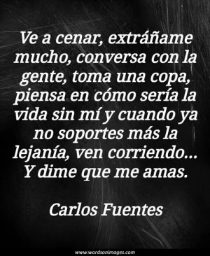 Carlos fuentes quotes
