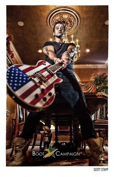 Scott Stapp says... America, get YOUR boots on! www.bootcampaign.com ...