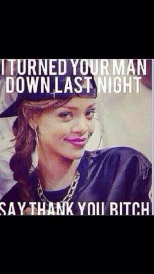 Photo de Rihanna vous demande de la remercier sur Twitter