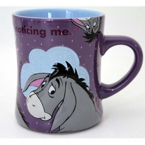 Disney Coffee Cup Mug - Eeyore - Slogans