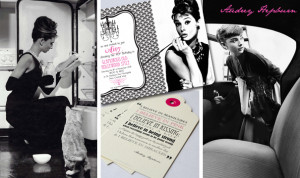 old hollywood glamour party invitation