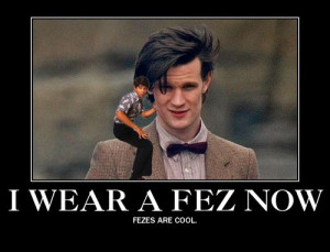 ... matt smith the doctor eleven fez that 70\'s show fezes are cool reddit