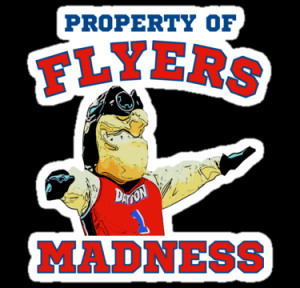 Dayton Flyers College Basketball Mascot T Shirt by xdurango