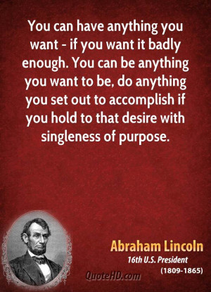 Abraham Lincoln Quotes
