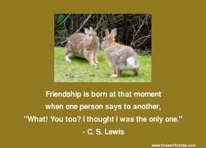 lewis quotes on friendship from my collection of friendship quotes