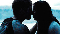 Peeta And Katniss Kiss Catching Fire Quotes ~ Peeta & Katniss (Beach ...