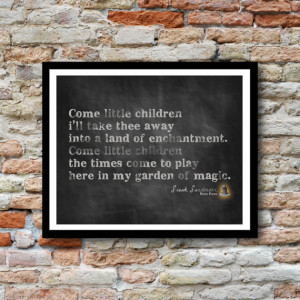 Hocus Pocus Quote - Sarah Sanderson Come Little Children - 8x10 ...