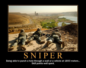 Sniper Motivational Poster