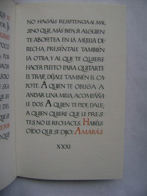 sermón de la montaña / edición del maestro mauricio amster