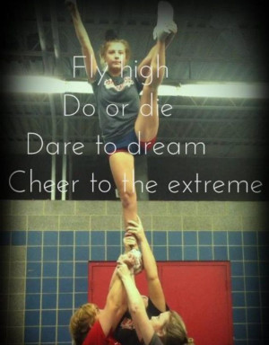 Cheer Stunt Backgrounds #cheerleading #stunt #quote