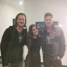 Florida Georgia Line and Cassadee Pope hangin' out at CMT Canada ...