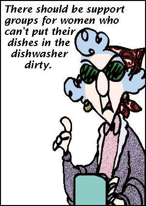 That's what a dishwasher is for