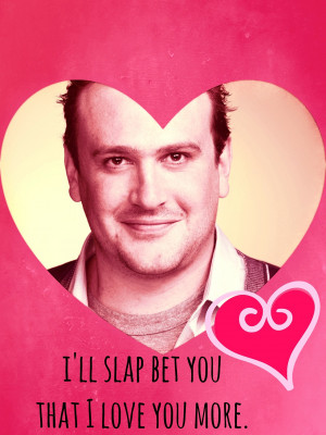 How I Met Your Mother HIMYM Valentine's Day Card