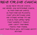 ... Die Chick Graphics | Ride Or Die Chick Pictures | Ride Or Die Chick