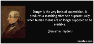 More Benjamin Haydon Quotes