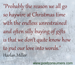 Our Favorite Christmas Consumer Quotes: Speak Your Love