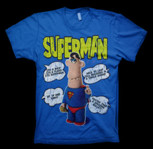 Aardman - Superman Quotes T-Shirt