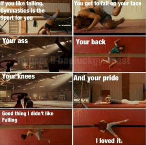 Stick It Gymnastics Movie Quotes. Missing gymnastics like crazy lately ...
