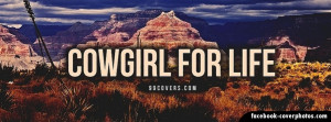 Cowgirl For Life Cover Photo