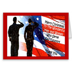 Military Christmas Card