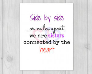 ... - Art Prints - Gifts for Sisters - Art Quote Print - Art - Quotes