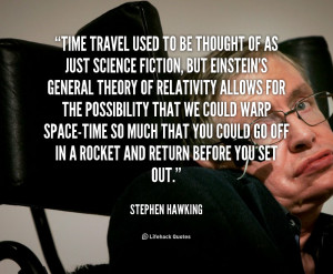 Stephen Hawking Quotes On God Quote-stephen-hawking-time