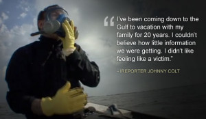 People Wearing Masks Quotes Johnny colt wears a respirator