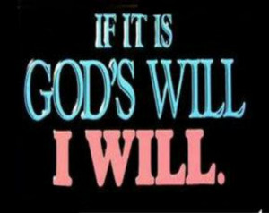 God's Will