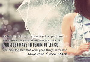 learning to let go by j johnson picture courtesy of uncomfortablesoul ...