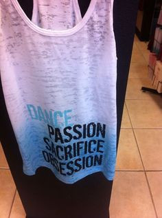 Dance, Passion, Sacrifice, Obsession