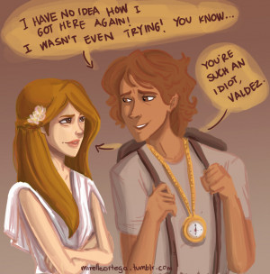 Calypso and Leo Valdez (Caleo)