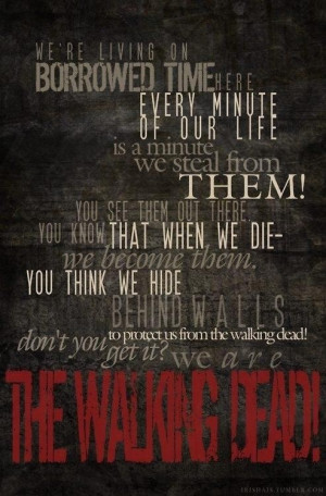 The Walking Dead Quote