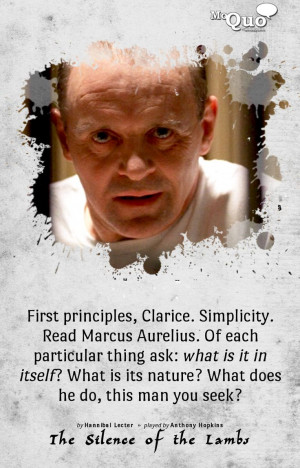 ... hannibal lecter played by anthony hopkins in the silence of the lambs