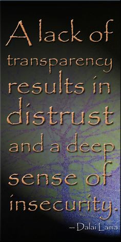 ... in distrust and a deep sense of insecurity. -- Dalai Lama #Quotes More