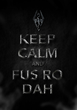 funny, fus ro dah!, meme, skyrim