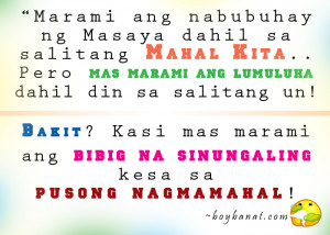 Love Story Quotes Tagalog