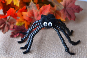 Fall is fast approaching: Beaded Spider Craft! | Ribbons and Bows Oh ...