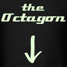 Design ~ The octagon glow in the dark anchorman t shirt