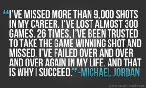 An all-time favorite quote from Michael Jordan