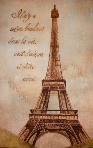 eiffel tower paintingGeorge Sands, Tours Eiffel, Buckets Lists, Eiffel ...