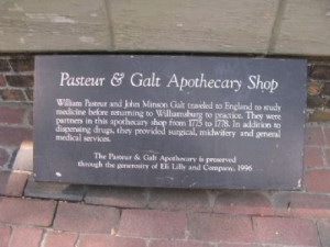 Pasteur & Galt Apothecary Shop Marker Photo, Click for full size