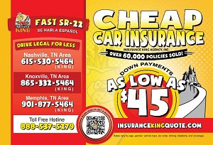 Insurance King Phone Number for Memphis Tennessee Area 901-877-5464 ...