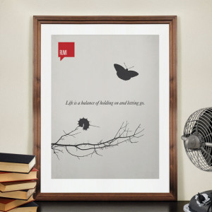Rumi quote Inspirational Quotes Turned into Minimalist Illustrations ...