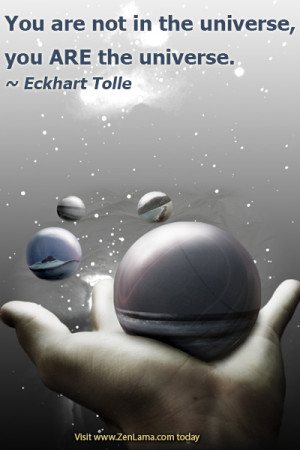 Eckhart Tolle You Are the Universe