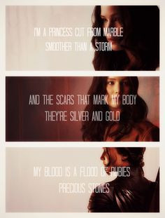 Yellow Flicker Beat by Lorde on the Hunger Games: Mockingjay pt. 1 ...