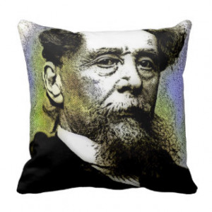 CHARLES DICKENS THROW PILLOWS