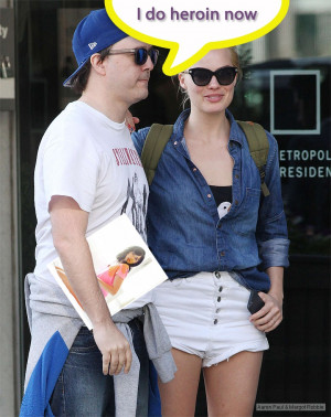 Aaron Paul & Margot Robbie went on a quote date Yeah Celeb Aaron Paul ...