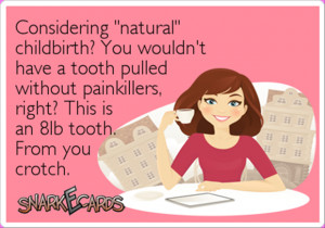 natural childbirth funny